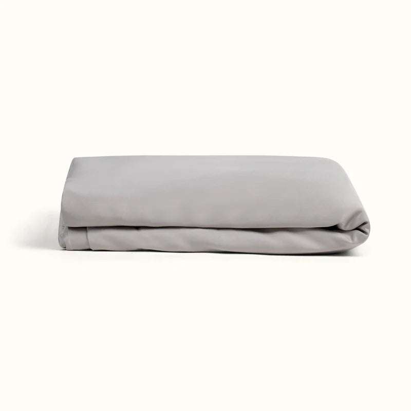 Gray Bamboo Duvet Cover Set